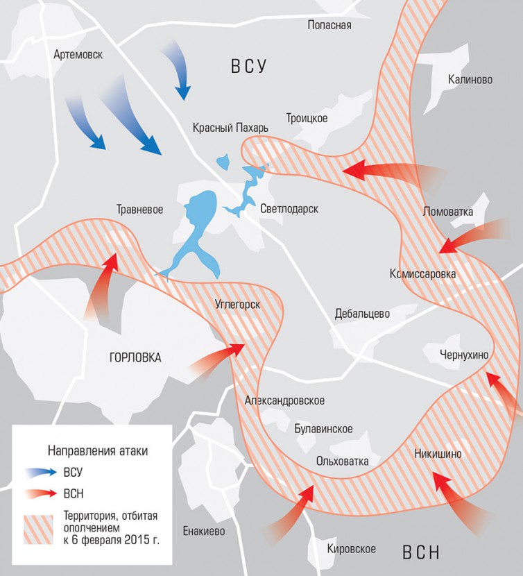 направления ударов всу