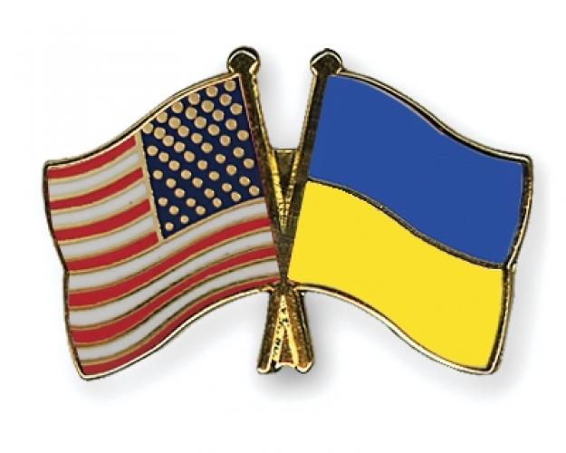 флаги украина сша лого