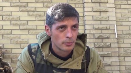 Командир Батальона "Сомали" Гиви