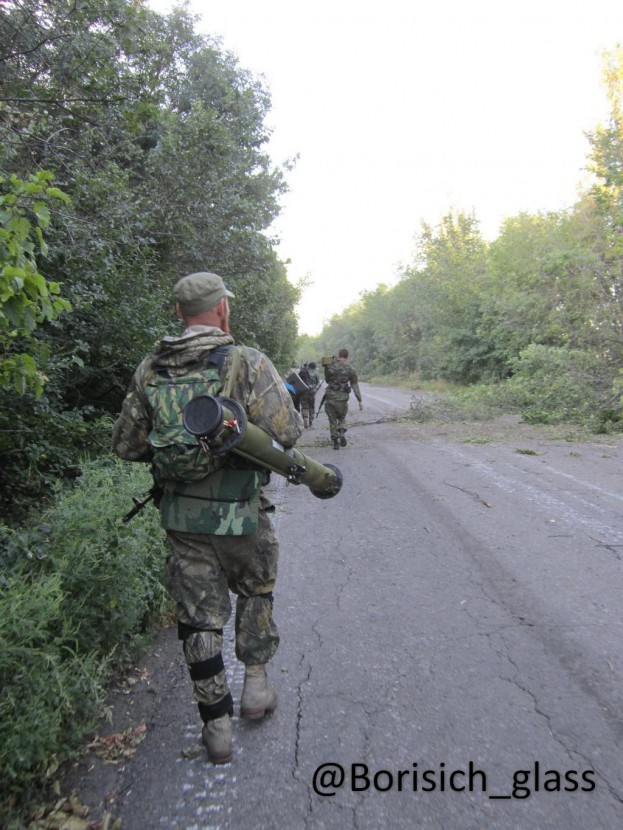 боец армии Юго-Востока Мороз