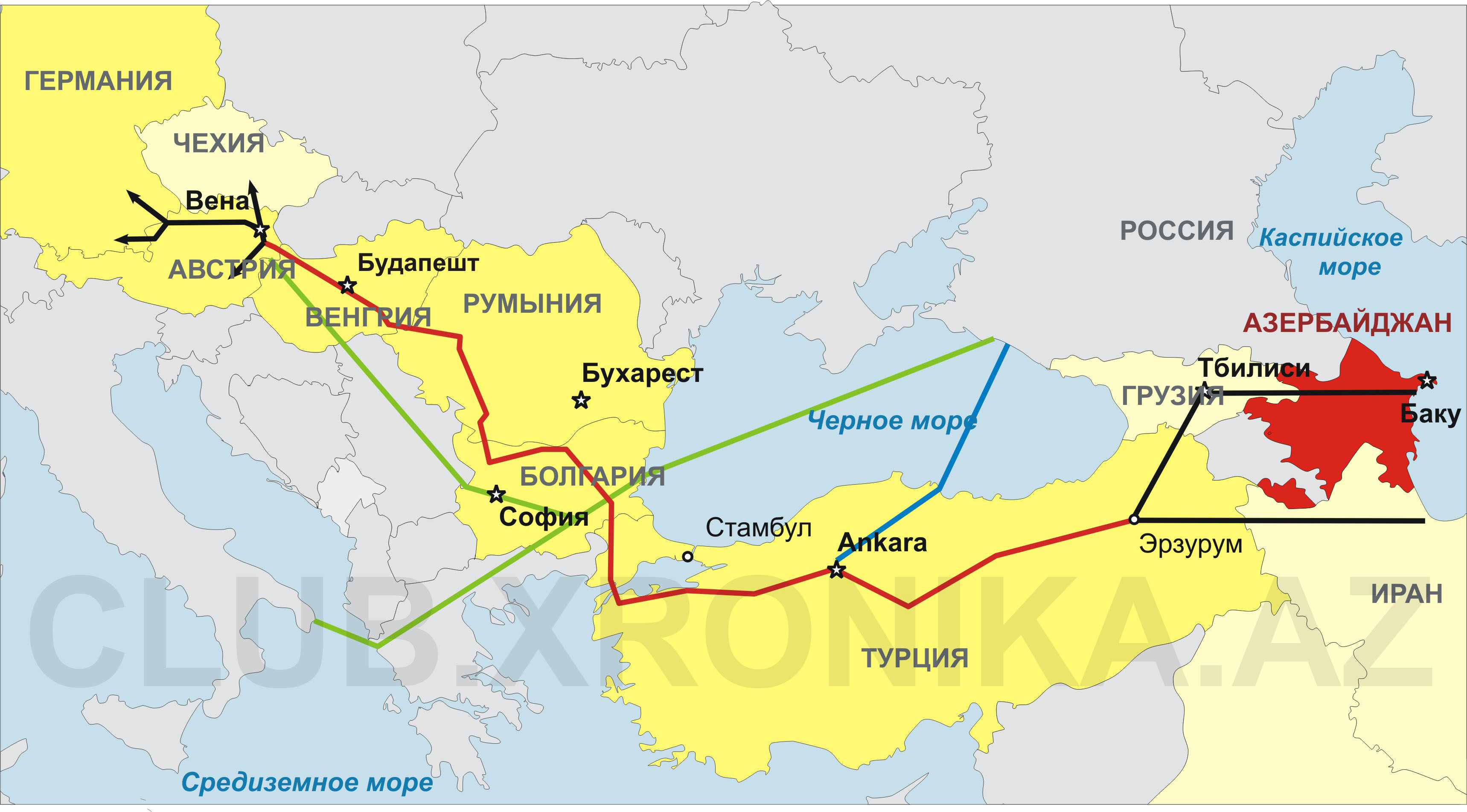 Венгрия ищет нефть на Ближнем Востоке, а газ в Азербайджане