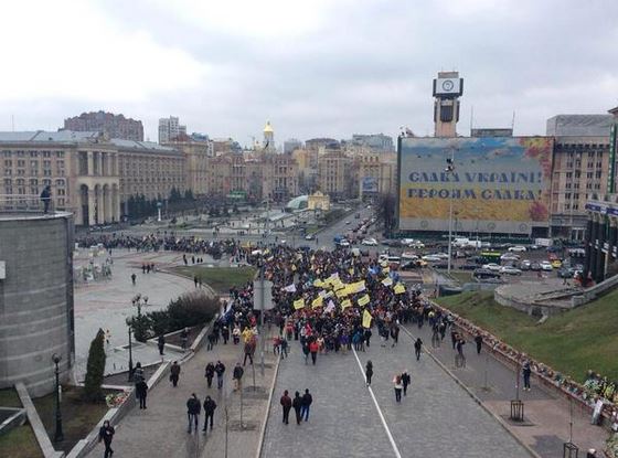 митинг против мэра Кличко