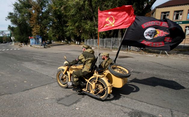 Парад на день города в луганске