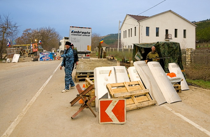  блокпост в Севастополе