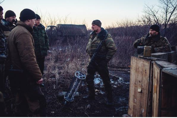 позиции ополчения фотоподборка Логвиново