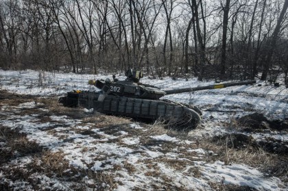 трофеи под Дебальцево