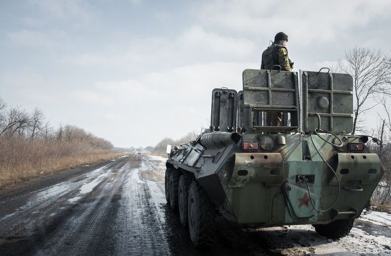 военная техника под Дебальцево