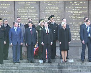 Медведев в Севастополе