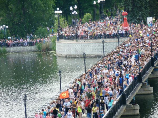 в Донецке праздник