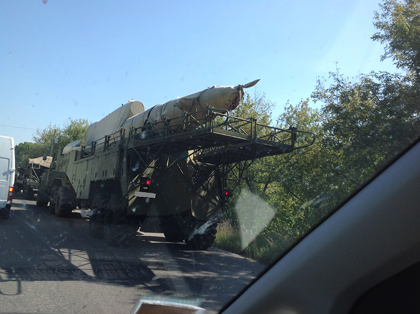 Перевозка Ту-141 в район боевых действий: