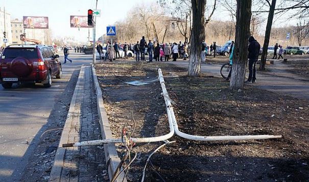 дтп в Константиновке по вине ВСУ 2