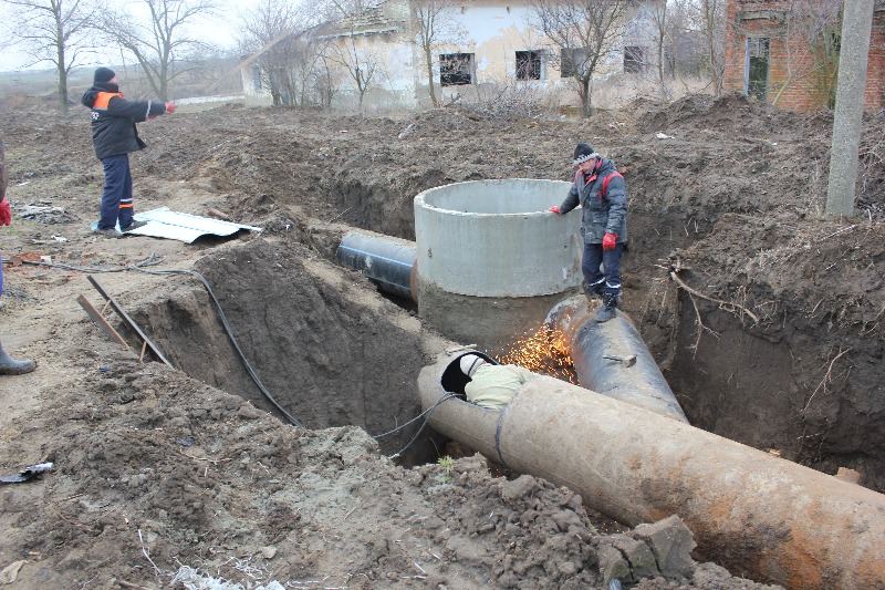 ремонт водопровода