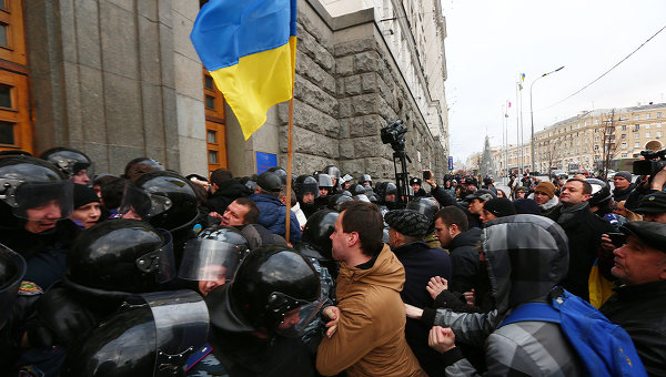 протесты под радой