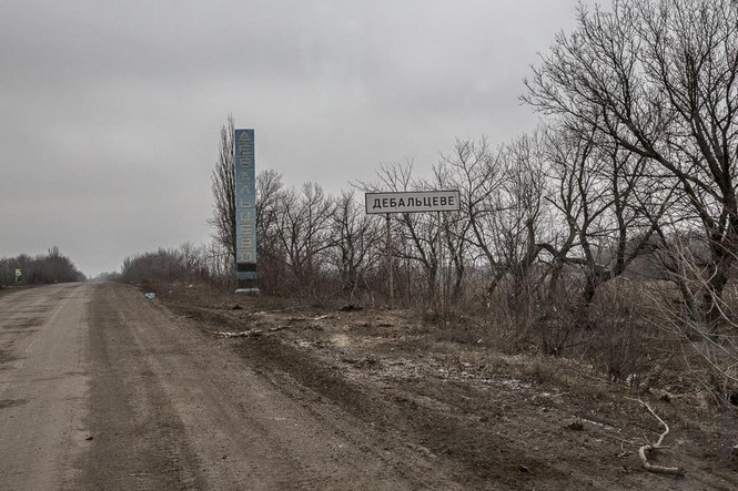 Трасса Дебальцево