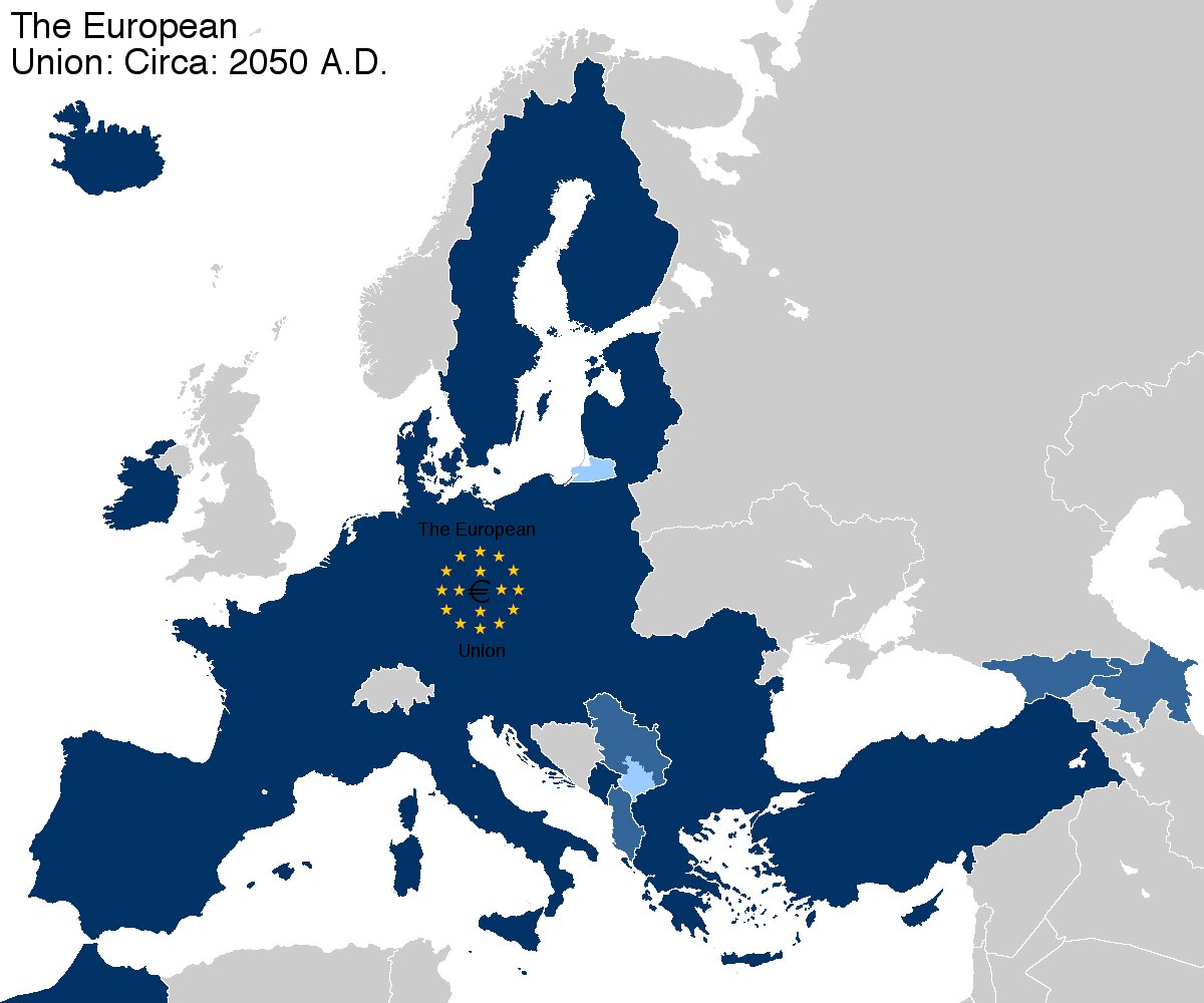 Карта евросоюза на карте мира