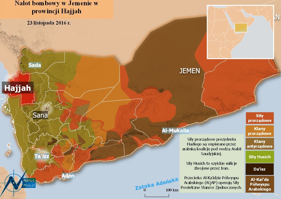 Ситуация в йемене на сегодняшний день карта боевых действий