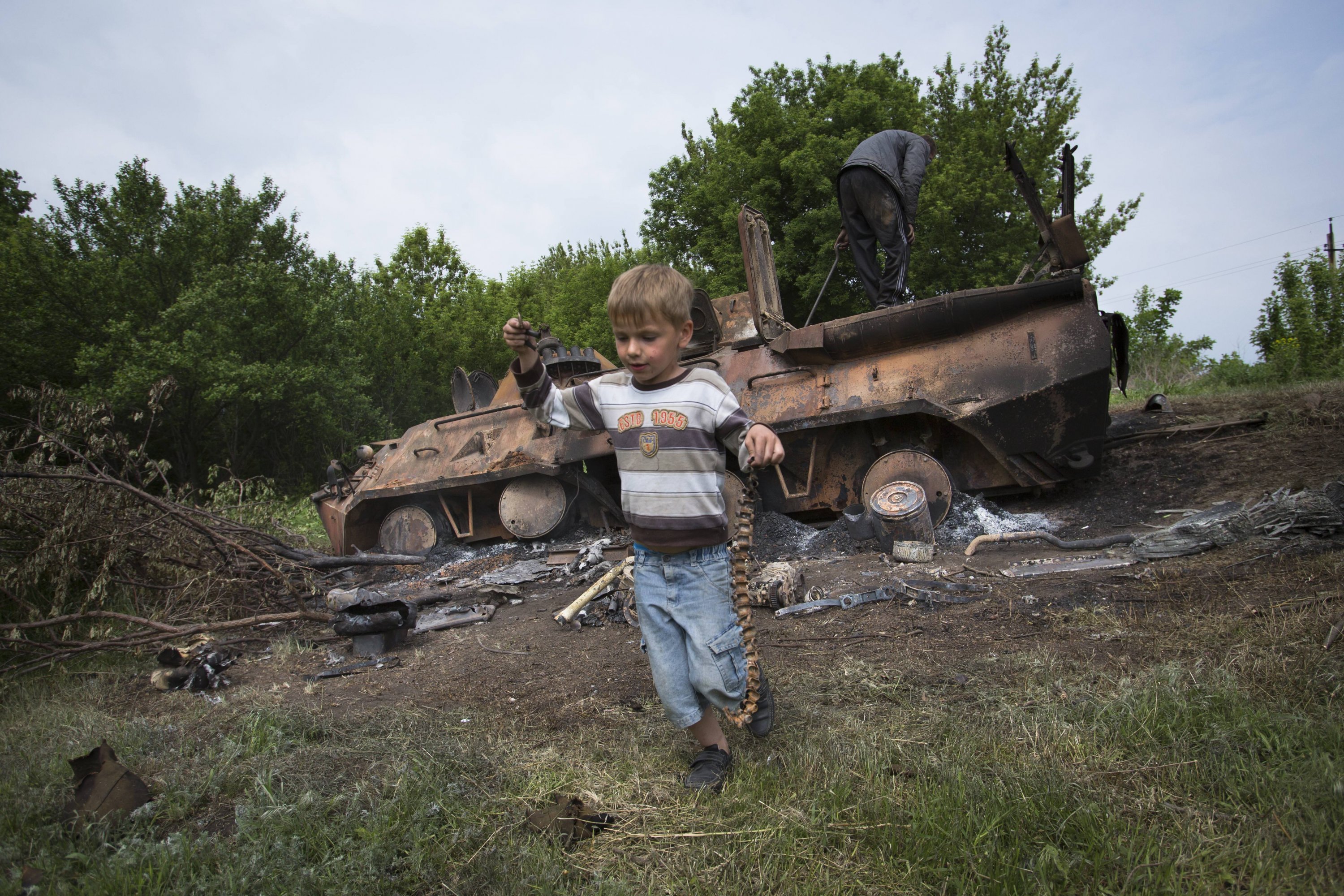 Фото детей на войне на украине