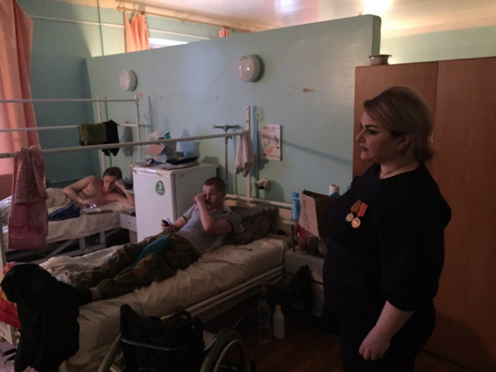 Ольга Вязовская о работе по реабилитации раненых на Донбассе