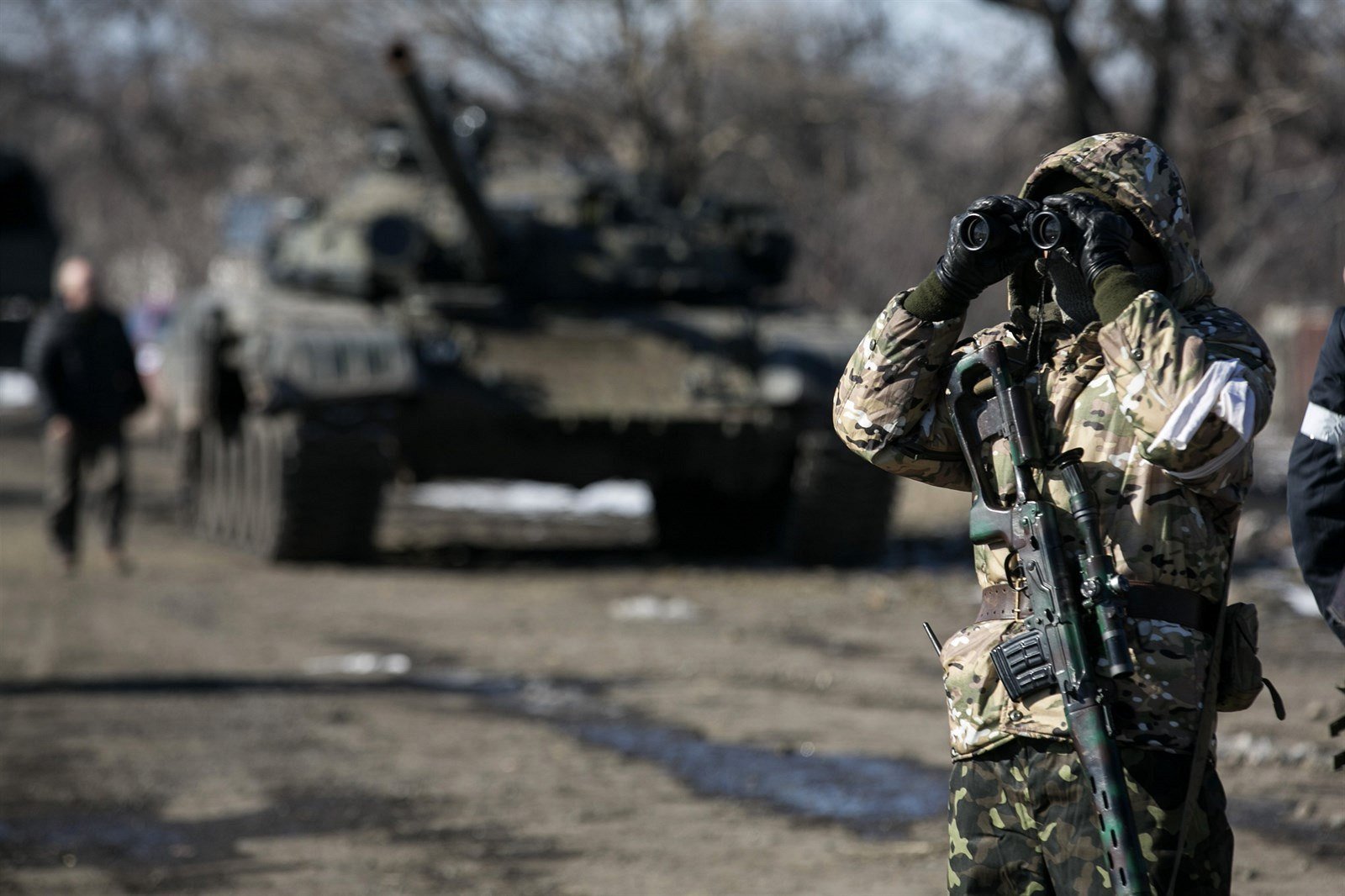 Фото военных действий на донбассе