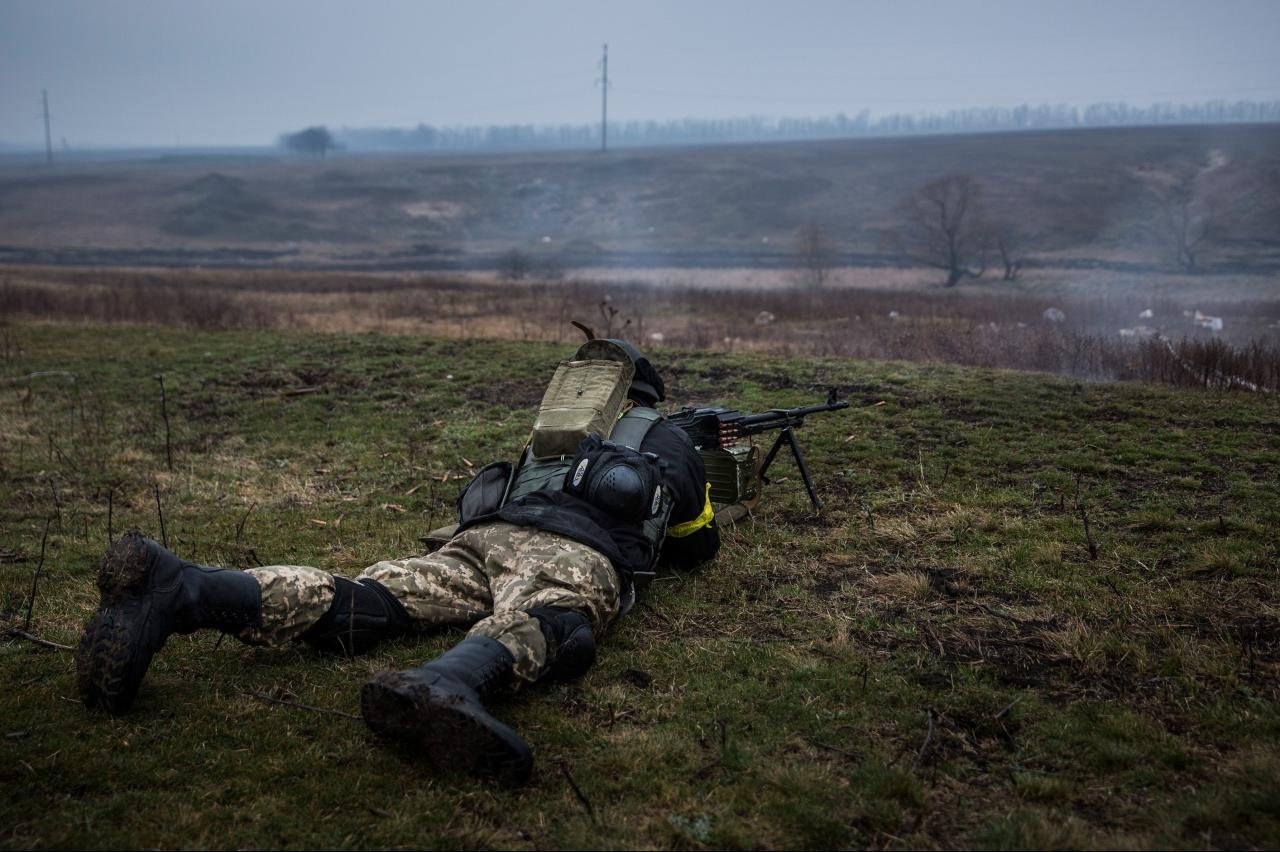 Фото из зоны боевых действий на украине