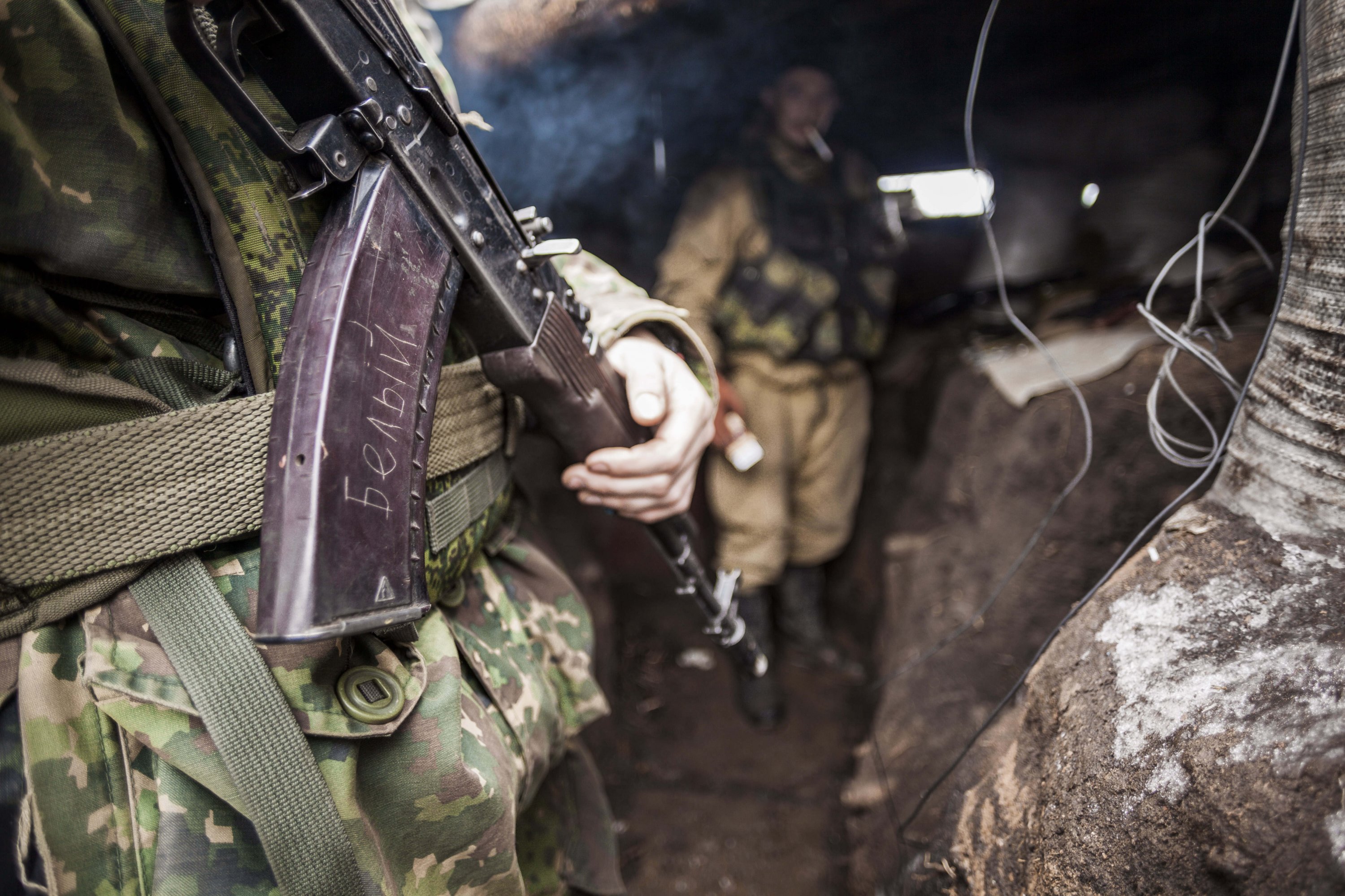 Фото военных действий на донбассе